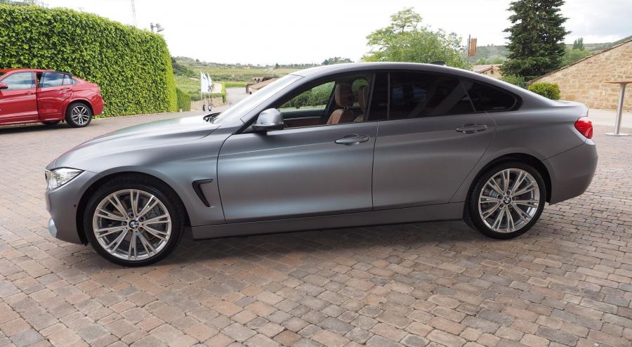  BMW 435i Gran Coupe Individual Frozen Cashmere Silver 2014 года  (фото 6 из 10)